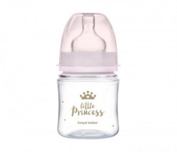 Canpol baby flasica 120ml siroki vrat, pp - royal baby 35/233 pink ( 35/233_pin ) - Img 1