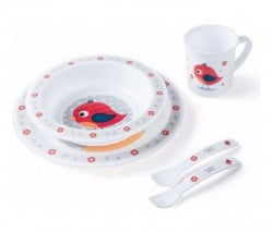 Canpol baby set za hranjenje 4/401 - bird ( 4/401_red ) - Img 2