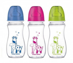 Canpol flašica široki vrat antikolik easy start colorful animals 300ml ( 35/204 )