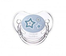 Canpol orthodontic baby silikonska varalica 0-6m 22/565 "newborn baby" 1kom - stars ( 22/565_blu ) - Img 2