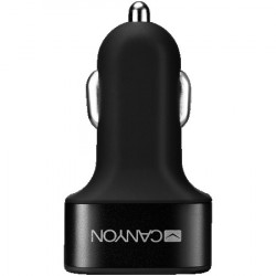 Canyon C-06 universal 3xUSB car adapter ( CNE-CCA06B )  - Img 1