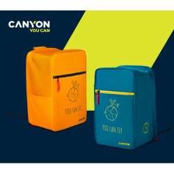 Canyon CSZ-03, cabin size backpack for 15.6 laptop, yellow ( CNS-CSZ03YW01 )  - Img 7