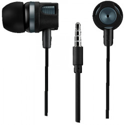 Canyon EP-3 stereo earphones with microphone, dark gray, cable length 1.2m, 21.5*12mm, 0.011kg ( CNE-CEP3DG ) - Img 3