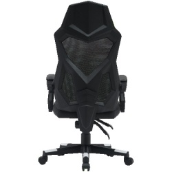 Canyon Flow Mch01 Mesh Black White Gaming Chair ( CNE-MCH01W ) -2