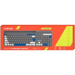 Canyon HKB-W03 EN AAA Wireless Grey keyboard  ( CNS-HKBW03DG ) -5