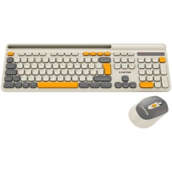 Canyon hset-w5 en/ad keyboard+mouse wireless beige ( CNS-HSETW5BG-AD ) -6