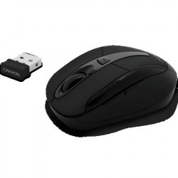 Canyon MSO-W6, 2.4GHz wireless optical mouse Black ( CNR-MSOW06B )  - Img 2