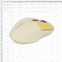 Canyon MW-26 LCD Silent Dual Mode Wireless Yellow mouse  ( CNS-CMSW26Y ) -4