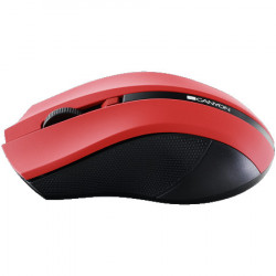 Canyon MW-5 2.4GHz wireless Optical Mouse, Red ( CNE-CMSW05R )  - Img 4