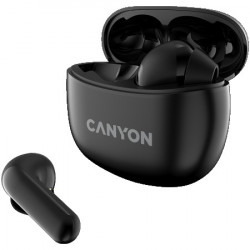 Canyon TWS-5 bluetooth headset, type-C, black ( CNS-TWS5B )  - Img 5