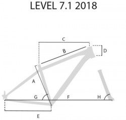 Capriolo bicikl level 7.1 27.5"/24al crno-plavo 18" ( 918550-18 ) - Img 2