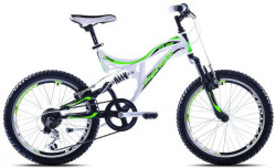 Capriolo CTX 200 bicikl 20"/6 crno-belo-zeleni 13" Ht ( 913332-13 )