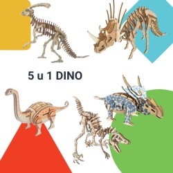 Čarolijashop 5 U 1 SLAGALICA DINO ( 7754)