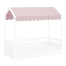 Cilek Montes flat roof bed tenda pink ( 21.25.1003.00 )-1