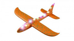 Comic and Online Games Toy plane 48cm Orange with light ( 036583 )
