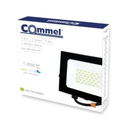 Commel 3856024407250 Led reflektor 30w 6500k, 2550lm 30kh, crni  ( c306-303 )-2