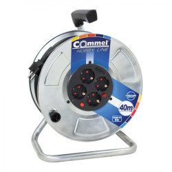 Commel kabl sa motalicom na metal bubnju 280mm monof 40m h05rr-f 3g2,5 ( c0931 )