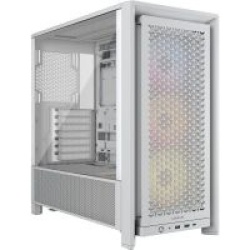 Corsair CC-9011297-WW Frame 4000D RS ARGB Modular Belo Kućište