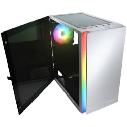 Cougar Purity RGB White PC Case Mini Tower  ( CGR-5PC4W-RGB ) -2