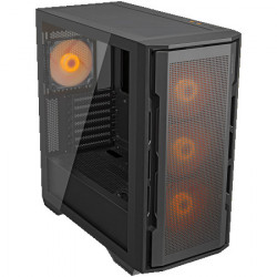 Cougar uniface RGB black PC case mid tower mesh front panel 4 x 120mm ARGB fans kućište ( CGR-5C78B-RGB ) - Img 7