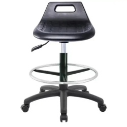 Crna laboratorijska (industrijska) stolica bez naslona M620u/o ( 2198 )