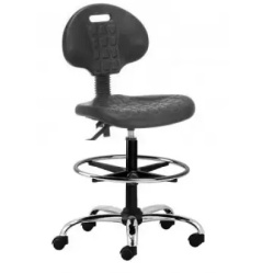 Crna laboratorijska (industrijska) stolica M650u/co ( 4164 )