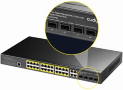 Cudy GS2028PS4-400W, 10/100/1000M 24-Port POE + 4Port Uplink Gigabit Managed Switch-6