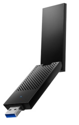 Cudy WU5400, AX5400 High-Gain USB 3.0 Wi-Fi 6E Adapter 2.4/5/6 GHz, 574 Mbps/2402 Mbps