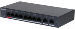 Dahua cs4010-8et-110 smart upravljivi layer 2 poe 8-portni switch sa 2 uplink-a - Img 1