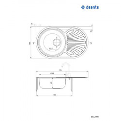 Deante deante sudopera twist 77/ixd/o - Img 2