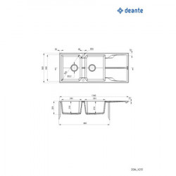 Deante sudopera andante 116/sd/o/2 zqn 7213 - Img 2