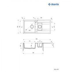 Deante sudopera eridan 100/mgr/1.5/o zqe s513 - Img 2