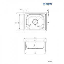 Deante sudopera techno zeu 010a - Img 2