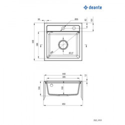 Deante sudopera zorba 44/sd zqz 7103 - Img 2