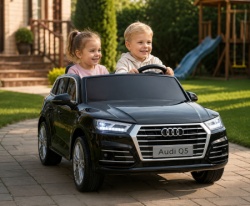 Dečiji auto na akumulator Audi Q5 4x4 Dvosed Licencirani – Crni