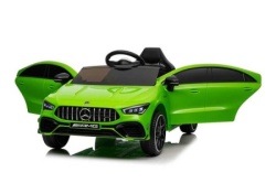 Dečiji automobil na akumulator - Mercedes CLA 45 AMG 4×4 Zeleni Premium Oprema ( 12736 )