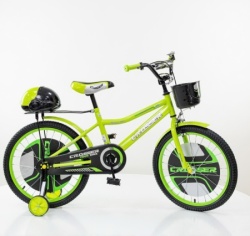 Deciji bicikl sa pomoćnim točkovima Crosser 724-20 zelena