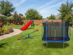 Dečiji komplet za dvorište ( Playground 2A) Trambolina + Ljuljaška + Tobogan + Klackalica