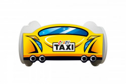 Dečiji krevet 160x80(trkački auto) TAXI ( 7523 ) - Img 2