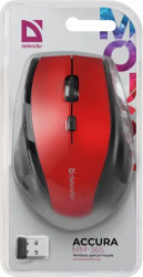 Defender bežični miš accura MM-365 6D crveni - Img 2