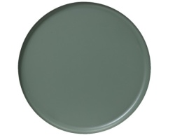 Dekordom novogodišnja dekoracija - deco plate iron round 42cm 389795 - green - kmg ( 043343 )-2