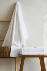 Dekordom Peškir natur 70x130 - white ( 025439 )