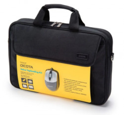 Dicota d30805-v1 15.6" crna toploader torba za laptop + miš - Img 1