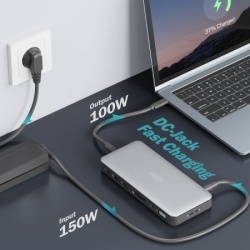 Digitus USB-C 11u1 docking stanica ( da-70917 )-3