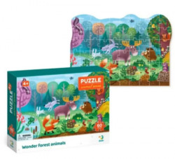 Dodo puzzle čudesne šumske životinje, 60 komada ( A066214 ) - Img 3