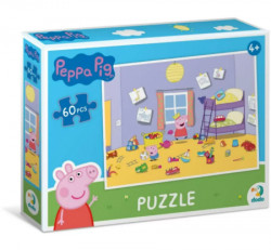 Dodo puzzle peppa prase, dečija soba 60 komada ( A066240 ) - Img 2