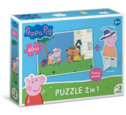 Dodo puzzle peppa prase sa figurom letnji dan ( A066186 ) - Img 1