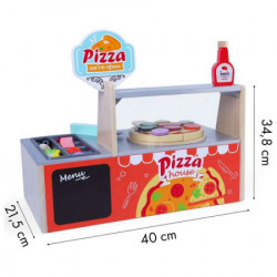 Eco toys Drvena pećnica za pizzu ( 4366 ) - Img 2