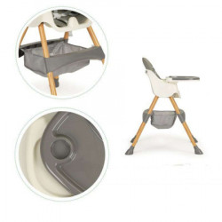 Eco toys stolica za hranjenje 2u1 ecotoys gray ( HC-823S GRAY ) - Img 5