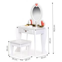 Eco toys veliki sto za šminkanje za decu ( W08H102B ) - Img 2